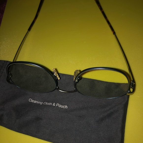 🆕 Blue/silver frames from (Eyebuy Direct) size 53 17/145 C8 Blue & silver legs - Picture 8 of 10